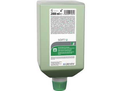 Prípravok na čistenie rúk GREVEN® SOFT U GREVEN (Farba 2 l, Veľkosť bez rozpúšťadiel)