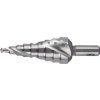 Stupňovitý vrták  Rozsah vŕtania 4 - 20 mm HSS-Co5 so špirálovým drážkovaním (Farba Rozsah vŕtania 4 - 20 mm, Veľkosť HSS-Co5 so špirálovým drážkovaním)