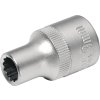 Nástrčné hlavice TECWERK 1/2 ″ 12-hranné (Farba 1/2 ″ 12-hranný, Veľkosť Šírka cez ploché drážky 19 mm)
