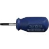 Skrutkovač TECWERK šírka reznej hrany 6 mm (Farba Šírka čepele 6 mm, Veľkosť Dĺžka čepele 25 mm 1-komponentná rukoväť)