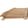 Sada kombinovaných kľúčov  11 dielov Šírka cez ploché plochy 10-32 mm Hliník-multi-materiál bronz (Farba 11 dielov Šírka cez ploché plochy 10-32 mm, Veľkosť Hliník-multi-materiál bronz)