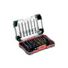 Sada bitov Torx 56 ks bitov d.25mm S2 oceľ farebné označenie (Farba 56 ks bitov d.25mm, Veľkosť S2 oceľ farebné označenie)
