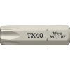 Bit 867 TORX® HF 1/4 ″ TX 40 dĺžka 25 mm Bez systému farebného označovania (Farba 1/4 ″ TX 40 Dĺžka 25 mm, Veľkosť bez systému farebného označovania)
