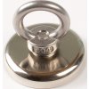Neodymový magnet  Ø 40 mm pozinkovaný, s očkom Ø 17 mm (Farba Ø 40 mm, Veľkosť pozinkovaná, s očkom Ø 17 mm)