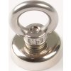 Neodymový magnet  Ø 25 mm pozinkovaný, s očkom Ø 13,5 mm (Farba Ø 25 mm, Veľkosť pozinkované, s očkom Ø 13,5 mm)
