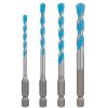 Súprava na vŕtanie EXPERT HEX-9 Multi konštrukcia 7-dielna 4/5/6/6/8/10/12 mm (Farba 7 kusov, Veľkosť 4/5/6/6/8/10/12 mm)