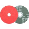 Kotúč fibrový PFERD TOOLS (Farba Ø 125 mm veľkosť zrna 50, Veľkosť INOX / hliník Keramická zrnitosť)