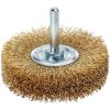Kefa na kolesá LESSMANN (Farba Ø 80 mm hrúbka drôtu 0,2 mm, Veľkosť Mosadz 12 mm 15000 min-¹)