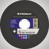 Prémiový rezný kotúč 2in1 D125x1mm rovný INOX/oceľ PROMAT (Farba D125x1mm rovný, Veľkosť INOX/oceľ Otvor 22,23 mm)
