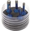 Diamantový vrták do dlaždíc SET SANITARY Ø 6 mm / 6 mm / 8 mm / 10 mm / 14 mm Dĺžka 63,5 mm 5-dielny Počet segmentov 1 M14 PROMAT (Farba Ø 6 mm / 6 mm / 8 mm / 10 mm / 14 mm, Veľkosť Dĺžka 63,5 mm 5 kusov Počet segmentov 1 M14)