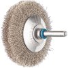 Kuželová kefa PFERD TOOLS (Farba Ø 70 mm Hrúbka drôtu 0,15 mm, Veľkosť Nerezová oceľ 10 mm 15000 min-¹)