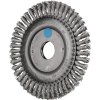 Kotúčová kefa PFERD TOOLS (Farba Ø 125 mm hrúbka drôtu 0,5 mm, Veľkosť Nerezová oceľ 6 mm)