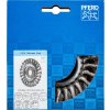 Kotúčová kefa PFERD TOOLS (Farba Ø 125 mm Hrúbka drôtu 0,35 mm, Veľkosť Nerezová oceľ 12 mm)