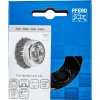 Hrnčeková kefa PFERD TOOLS (Farba Ø 65 mm M14 hrúbka drôtu 0,5 mm, Veľkosť oceľ)