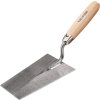 Bernerove hladidlá na omietanie (Farba Dĺžka 140 mm Šírka 85 mm, Veľkosť kalené, s rukoväťou z bukového dreva oceľ)