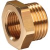 Vsuvka (Farba mosadz, Veľkosť Vonkajší závit G 3/8 ″ Vnútorný závit G 1/4 ″ SW 19 mm)