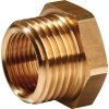 Vsuvka (Farba mosadz, Veľkosť Vonkajší závit G 3/8 ″ Vnútorný závit G 1/4 ″ SW 19 mm)