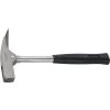 Kladivo pokrývačské DIN 7239 Hmotnosť hlavy 600 g s magnetom zdrsnená oceľová rúrka (Farba Hmotnosť hlavy 600 g s magnetom, Veľkosť zdrsnená rúrková oceľ)