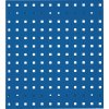 Perforované/drážkované panely (Farba Š450xL500 mm, Veľkosť horcová modrá, RAL 5010)