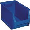 Otvorený úložný box s čelom ProfiPlus stohovateľný ALLIT (Farba L355xW205xH200mm, Veľkosť PP modrý stohovateľný)