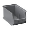 Otvorený úložný box s čelom ProfiPlus stohovateľný ALLIT (Farba L235xŠ150xV125mm, Veľkosť PP sivý stohovateľný)