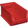 Otvorený úložný box s čelom Profi-Plus ALLIT (Farba L355xW205xH150mm, Veľkosť Polypropylén červená)