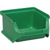 Otvorený úložný box s čelom Profi-Plus ALLIT (Farba D100xŠ102xV60 mm, Veľkosť Polypropylén zelená)
