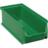 Otvorený úložný box s čelom Profi-Plus ALLIT (Farba L215xŠ102xV75mm, Veľkosť Polypropylén zelená)