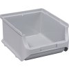 Otvorený úložný box s čelom Profi-Plus ALLIT (Farba L160xŠ137xV82mm, Veľkosť Polypropylén sivý)