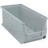 Otvorený úložný box s čelom Profi-Plus ALLIT (Farba L320xŠ150xV125mm, Veľkosť Polypropylén sivý)