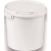 Vedrá (Farba 15 l PP biely, Veľkosť s rukoväťou a zacvakávacím vekom Ø 308 mm výška 316 mm)