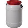 Sudy (Farba 68,0 l PE biely s červeným vekom, Veľkosť s 2 držadlami na prenášanie Plniaci otvor-Ø 282 mm)