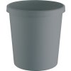 Kôš na odpadkový papier 18 l H331xØ315 mm s okrajom rukoväte plast HELIT (Farba 18 l H331xØ315 mm s okrajom rukoväte, Veľkosť plast svetlo sivá)
