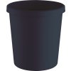 Kôš na odpadkový papier 18 l H331xØ315 mm s okrajom rukoväte plast HELIT (Farba 18 l H331xØ315 mm s okrajom rukoväte, Veľkosť plast čierna)