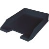Zásobník na listy H67xŠ254xD347 mm so zapusteným úchytom a štítkovacím poľom HELIT (Farba pre DIN A4-C4 plast čierna, Veľkosť H67xŠ254xD347 mm so zapustenou rukoväťou a štítkovacím poľom)