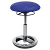 Stoličky (Farba so základným krúžkom, Veľkosť Čalúnenie modré Nastavenie výšky sedadla 440 - 570 mm)