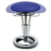 Stoličky (Farba so základným krúžkom, Veľkosť Čalúnenie modré Nastavenie výšky sedadla 440 - 570 mm)