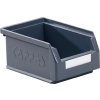 Úložný box RASTERPLAN s otvoreným čelom (Farba L160xŠ105xV75mm, Veľkosť PE šedá)