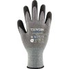 Rukavice EN 388 PPE kategórie II TECWERK (Farba Veľkosť 11 sivá/čierna, Veľkosť EN 388 kategória OOP II)