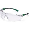 Bezpečnostné okuliare 506 UP EN 166, EN 170 polykarbonát UNIVET (Farba EN 166, EN 170, Veľkosť Temple čierna/zelená polykarbonát)