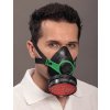 Respirátor polomaska Polimask 230 EN 140 bez filtra EKASTU (Farba EN 140, Veľkosť bez filtra)