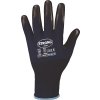 Rukavice GRIDSTER EN 388, EN 407 kategória OOP II STRONGHAND (Farba Veľkosť 11 tmavomodrá/čierna, Veľkosť EN 388, EN 407 kategória OOP II)