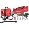 Akumulátorový stroj na čistenie rúr RODRUM VarioClean ROTHENBERGER (Farba pre rúry Ø 40-100 mm, Veľkosť 18 V 8 Ah 26,1 kg)