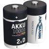 Nabíjací článok  1,2 V 10000 mAh R20-D-Mono HR20 (Farba 1,2 V 10000 mAh, Veľkosť R20-D-Mono HR20)