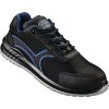 Bezpečnostná obuv GÖHREN NUOVO S1P FO SR ESD EN ISO 20345 textil/mikrovlákno WICA (Farba Veľkosť 46 W. 10,5 čierna/modrá, Veľkosť S1P FO SR ESD EN ISO 20345 textil/mikrovlákno)