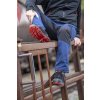 Bezpečnostná obuv Pio S1PS FO LG SR ESD EN ISO 20345 textil BAAK (Farba Veľkosť 48 Š. 11 čierna/červená, Veľkosť S1PS FO LG SR ESD EN ISO 20345 textil)