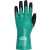 Chemické rukavice CLARINGTON EN 407/EN 388/EN 374 kategória OOP III STRONGHAND (Farba Veľkosť 9 zelená/čierna, Veľkosť EN 407/EN 388/EN 374 Kategória OOP III)