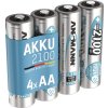 Nabíjací článok maxE 1,2 V 2100 mAh R6-AA-Mignon HR6 (Farba 1,2 V 2100 mAh, Veľkosť R6-AA-Mignon HR6)