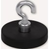Neodymový magnet  Ø 31 mm Pogumovaný magnet, s háčikom Ø 6,4 mm (Farba Ø 31 mm, Veľkosť Pogumovaný magnet s háčikom Ø 6,4 mm)
