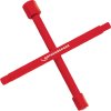 Sanitárny krížový kľúč  200 x 200 mm s multifunkciou (Farba 200 x 200 mm, Veľkosť s multifunkciou)